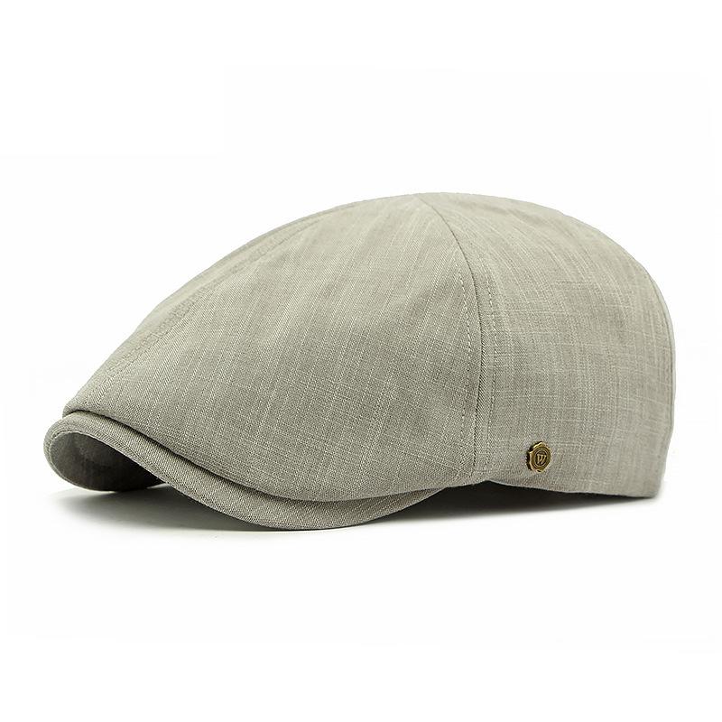 

Восьмиугольная кепка мужской берет британский винтажный кепка вперед кепка художника солнцезащитная шляпа от солнца светло-серый