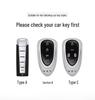 Great Wall Wey Blue Mountain 3D PU Leather Key Pouch with Car Remote Key Buckle