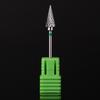 1PC Green Nano Coated Carbide Nail Drill Bit Gel Remove Polishing