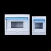 Indoor Wall Mount 4-6/5-8/9-12 Ways Circuit Breaker Distribution Protection Box Durable Electric Transparent Cover Plastic Boxes