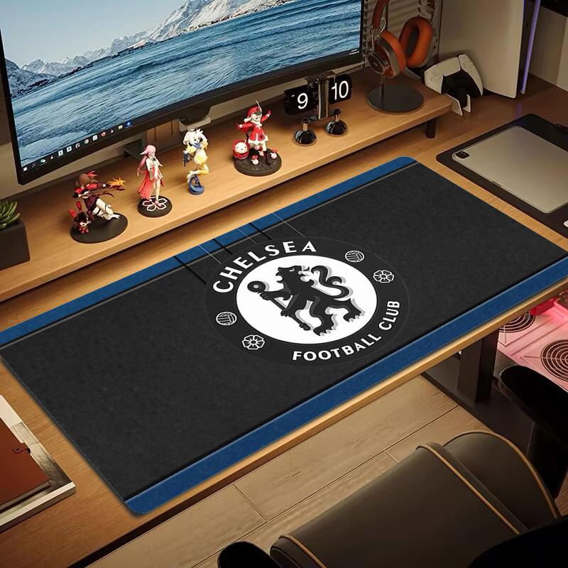 X0827046Chelsea Print  Cushion Non-slip Laptop Tablet Big Mousepad XXL Mat Mini PC Playmat With Lock edge