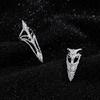 Elegant Nail Ring Machinery Style Punk Metal Jewelry Gift Gothic Ring  Party Accessories