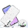 For Samsung Galaxy A15 4G/5G Case Acrylic TPU Clear Phone Cover with Laser-printed Film