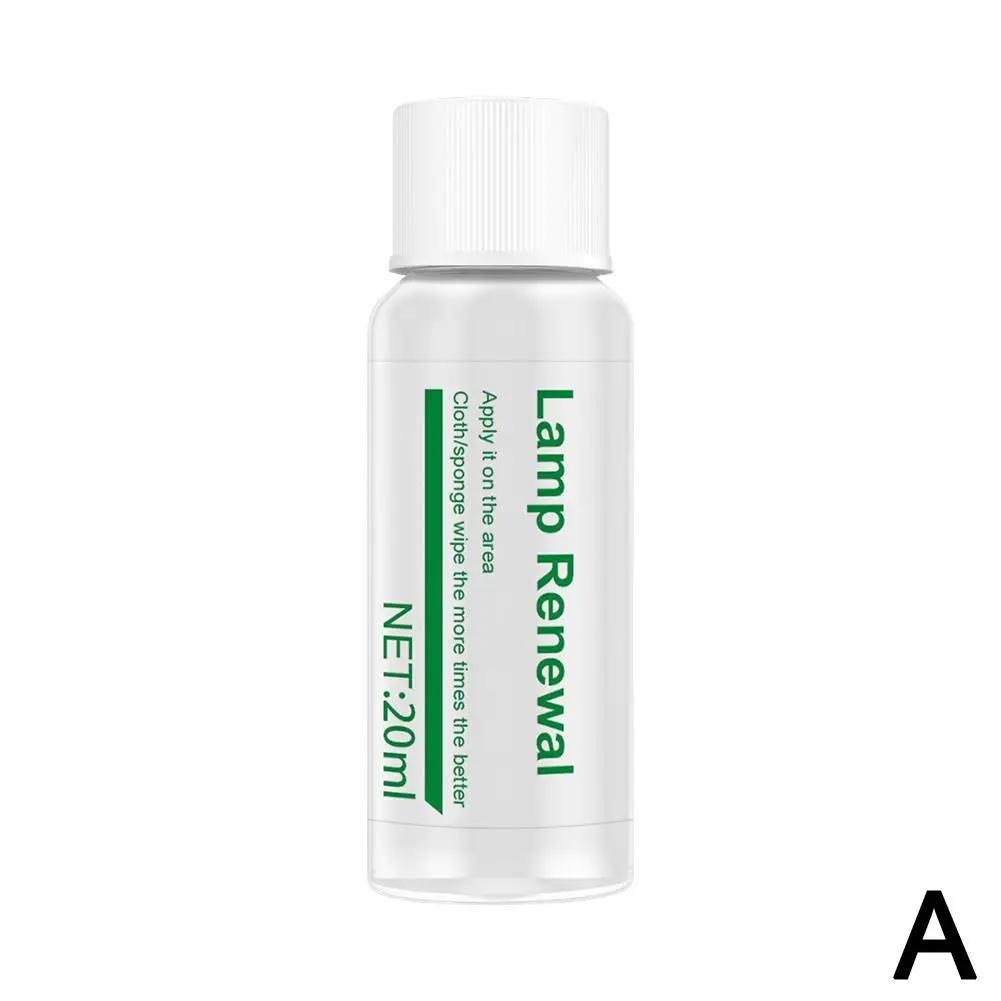 20/50ml Car Headlights Polish Repair Fluid Liquid Retreading Maintenance Agent Agent Renovation Lamp Car Liquid Polishing X0Q1