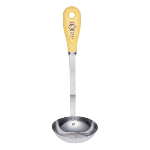 

Kai Corporation KAI Small Handle First Ladle for Kids, Dishwasher Safe, Little Chef Club, Yellow, KAI KITCHEN, Made in Japan, FG5209