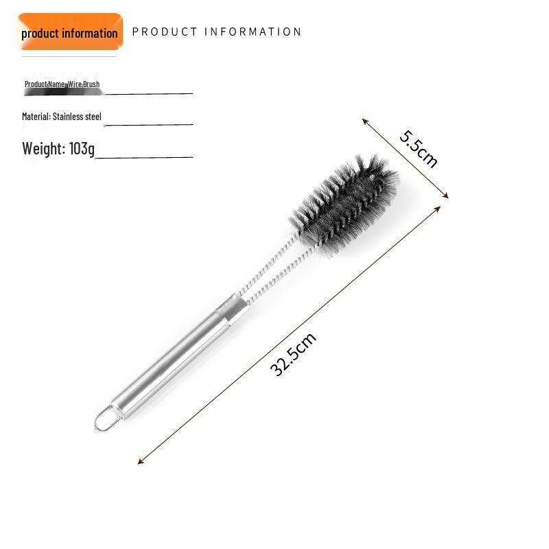 

Двуручная решетка-ролик для гриля, корзина для барбекю - нержавеющая сталь для улицы