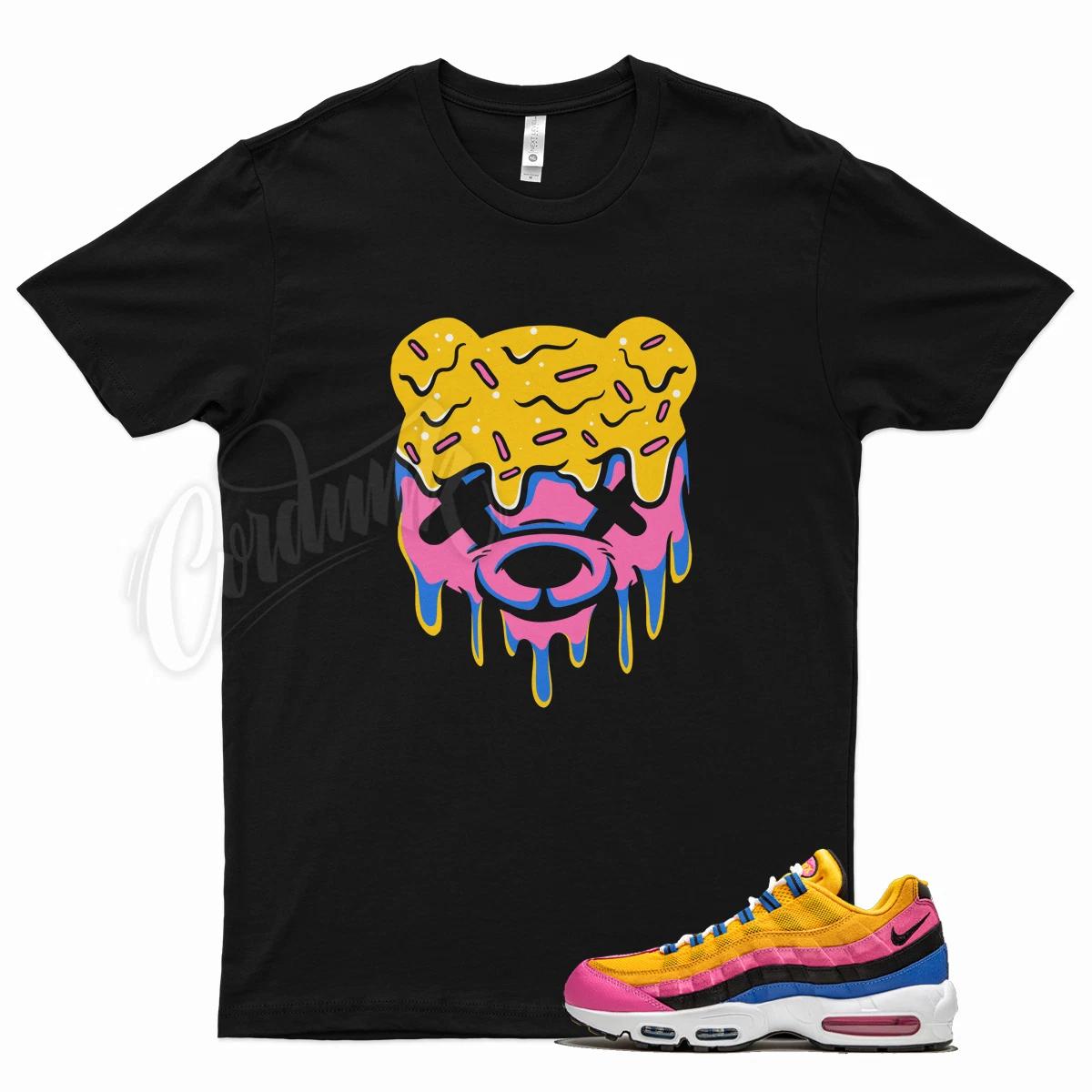 Black DRIPPY T Shirt for N Air Max 95 ACG Yellow Blue Pink Terra Concord 97 S