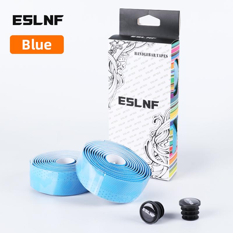 

ESLNF Durable Comfortable Bicycle Handlebar Tape Non-Slip Wear Resistant Absorption Leather Handle Road Bike Handlebar Tapes