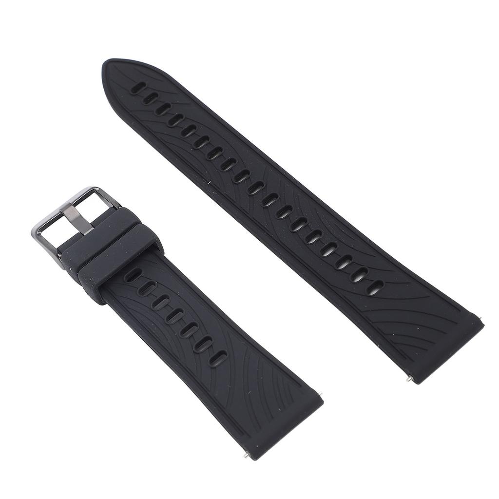 Watch Band for   Silicone Soft Breathable Quick Release Carved Smartwatch Replacement Band Strap for Men Women