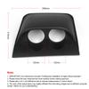 Universal Black Carbon Fiber 2 Inch 52mm Dash Board Dual Triple Gauge Pod Color Gauge Holder Mount Holder