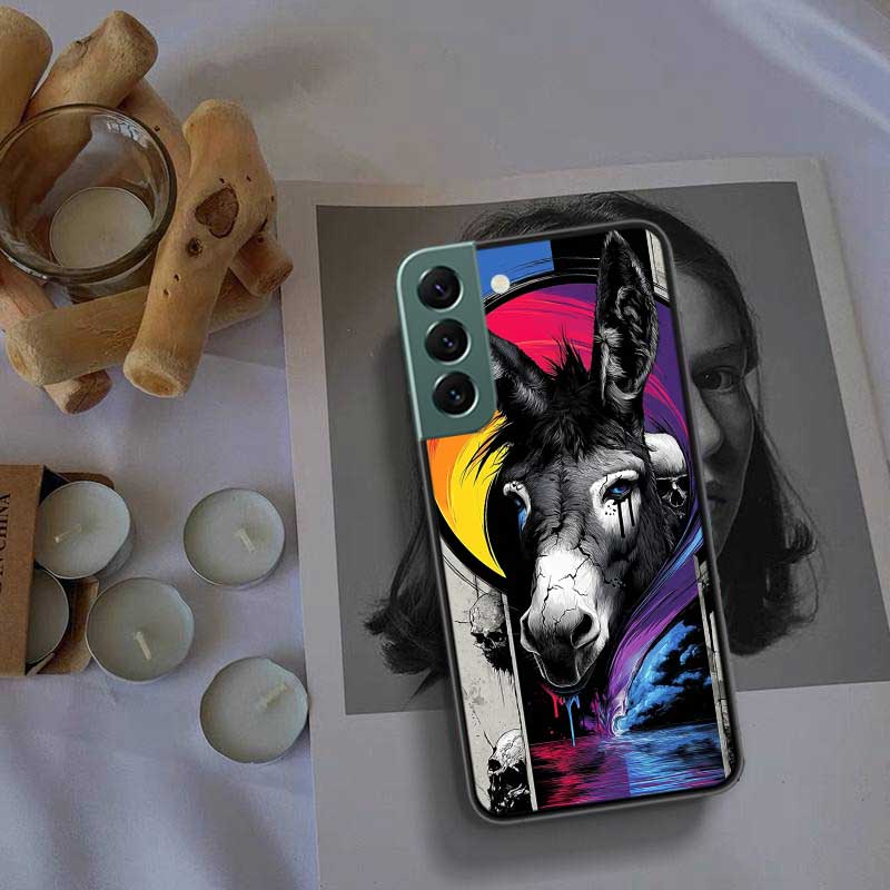 

The Donkey Neighed Phone Case For Samsung Galaxy S22 S25 Ultra S21 S10 Plus S26 Edge S20 S23 S24 FE Cover Silicone Soft TPU Samsung S23 Ultra