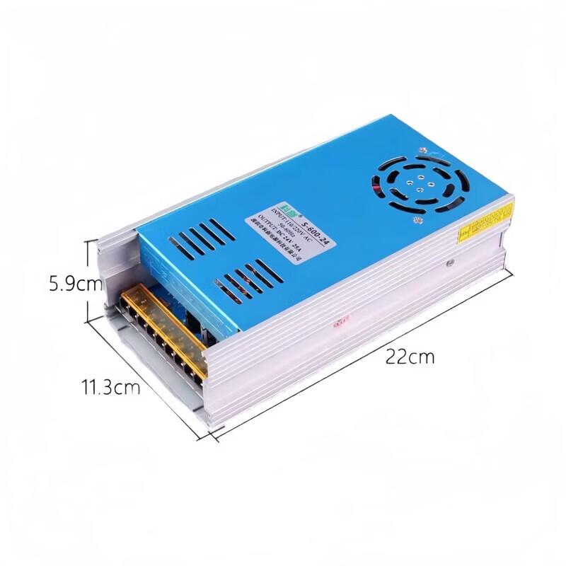 

HOTA 600W 24V 25A Power Supply