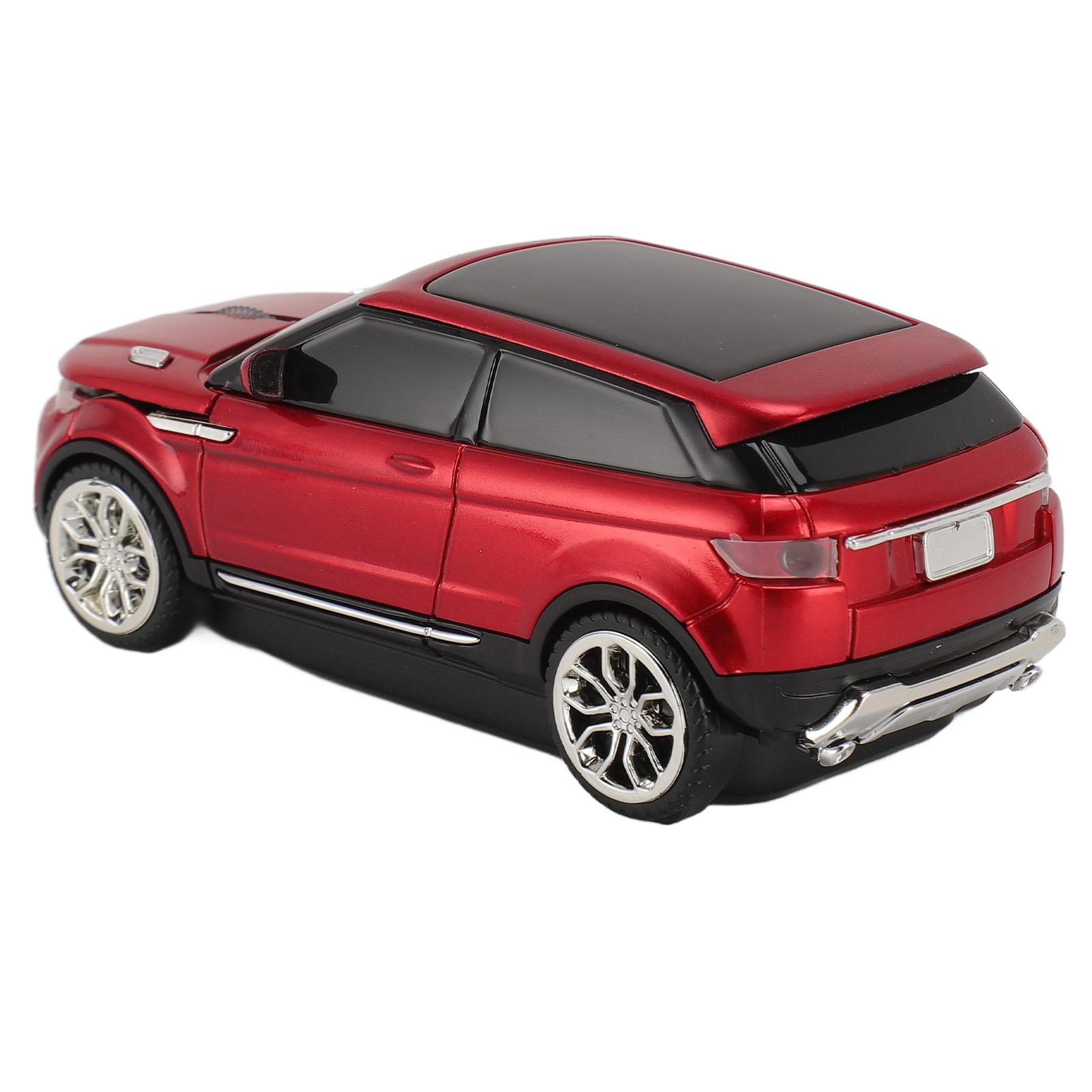 

Беспроводная игровая мышь в форме автомобиля 2,4 ГГц 1600 DPI Крутая 3D мышь для компьютера в форме автомобиля с USB-приемником для ноутбука