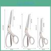 Inch Household 9 8 10 Stainless Steel Tailor Scissors Alloy Handle Flat Tooth Dressmaking Sewing Pu Leather Fabric Craft Shear