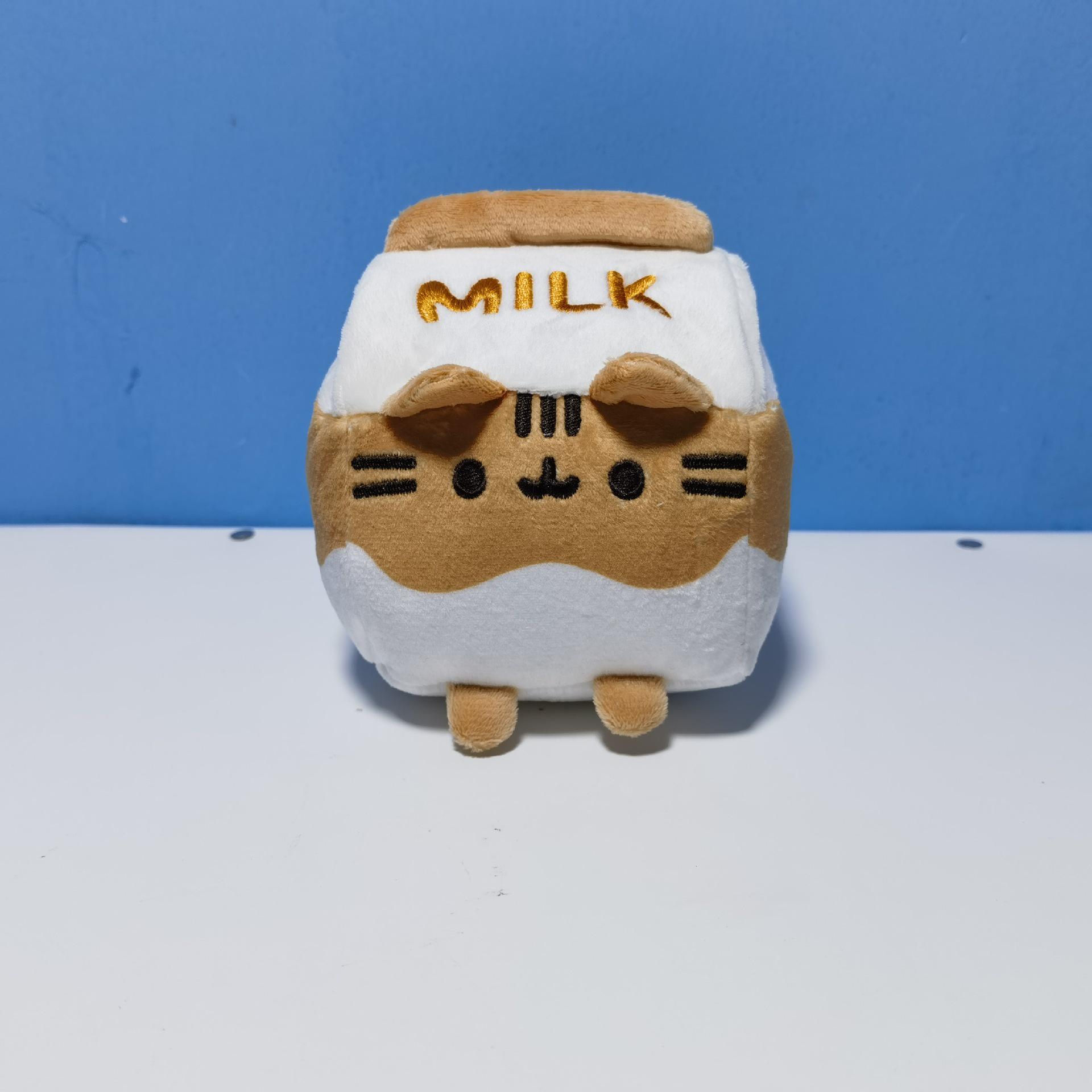 

Плюшевая толстая серая игрушка-кот: Темы Сэндвич, Мороженое, Пончик, Пицца и Гамбургер