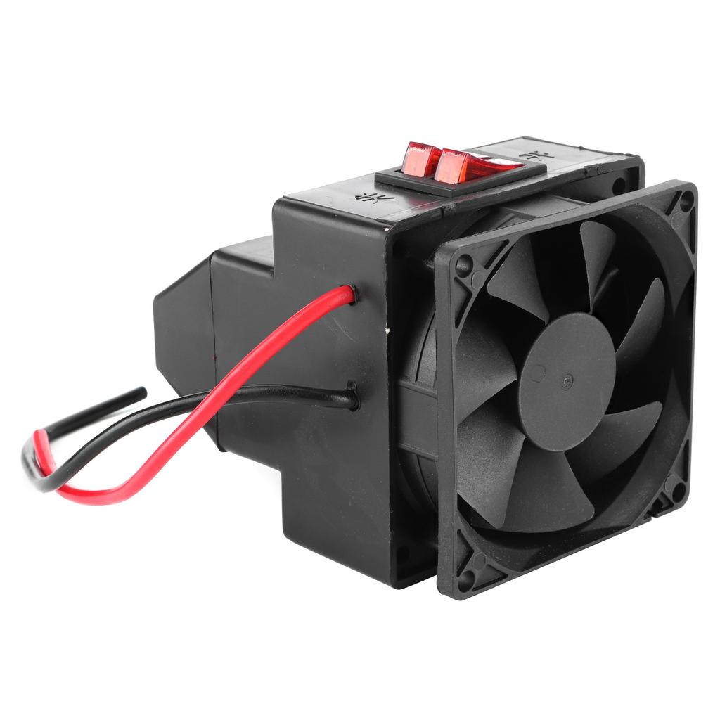 Car Heating Heater Auto Defroster Defogger Demister Black Air Warmer 12V 260W