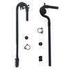 Y5JC Aquairum Tube Skimmer Pipe for Tanks Filter Pipes Water Outlet Supplies FishTank Nozzle Wide Application