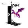 Fantasy Decor for Library Magical Floating Dragon Bookshelf Lamp, Warm LED Night Light, Atmospheric Reading Light Nook Decor, Unique Gift Lovers