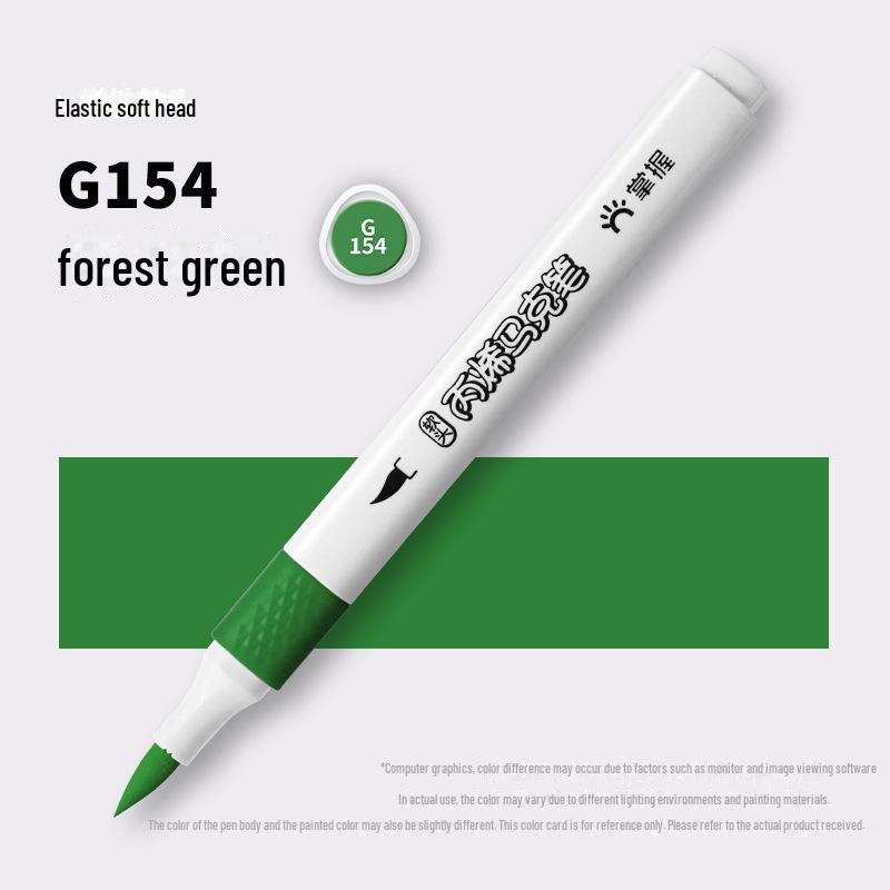 Student Acrylic Marker with Soft Tip, Non-Transparent, Stackable, Choose Complementary Colors
