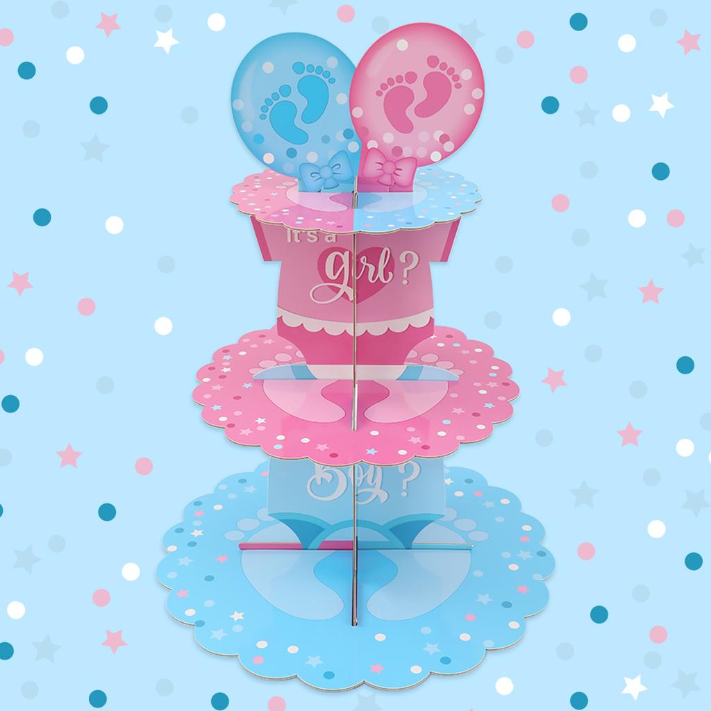 Cake Display Stand Farm Animals Mermaid Birthday Party Decor Kids Dessert Holder Cake Tray Unicorn Baby Shower Cupcake Support