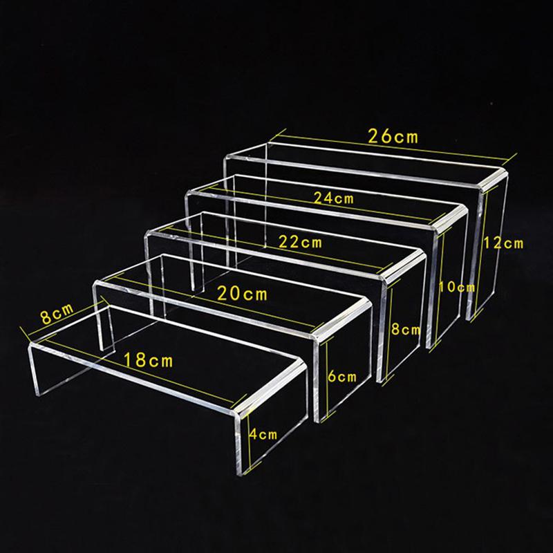 U-Shaped Display Rack,Transparent Acrylic Storage Rack,Makeup Figurine Toy Storage Rack,Desktop And Bathroom Storage