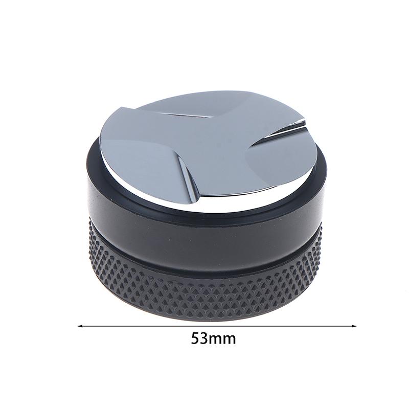 Coffee Distributor Espresso Distribution Tool/Leveler 3 Angled Slopes Adjustable Palm Tamper Fits 51/53/58Mm Portafilter 1Pc
