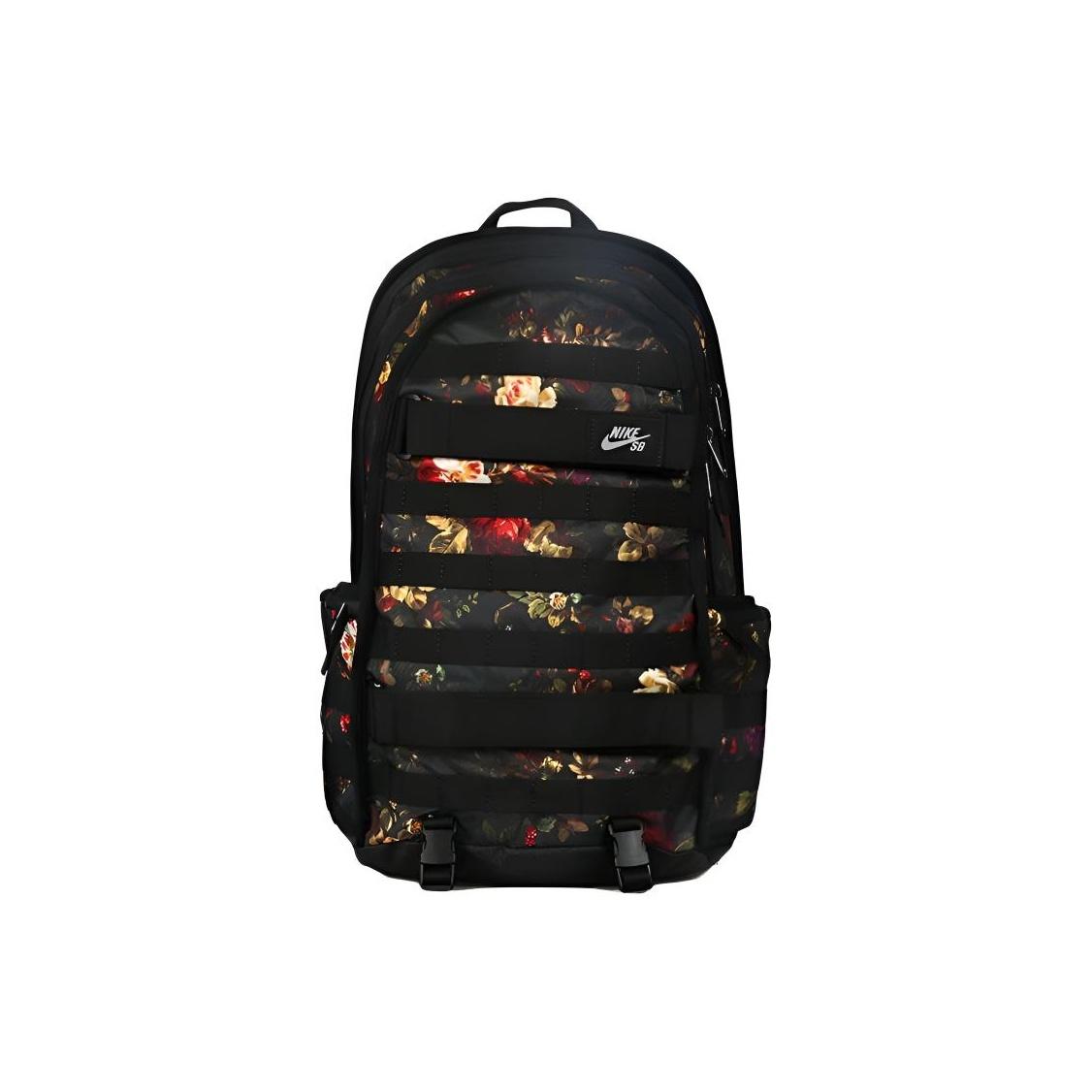 

Nike Fashion Minimalist Skateboard Print Polyester Backpack Unisex Backpack Black BA5404-011 Black