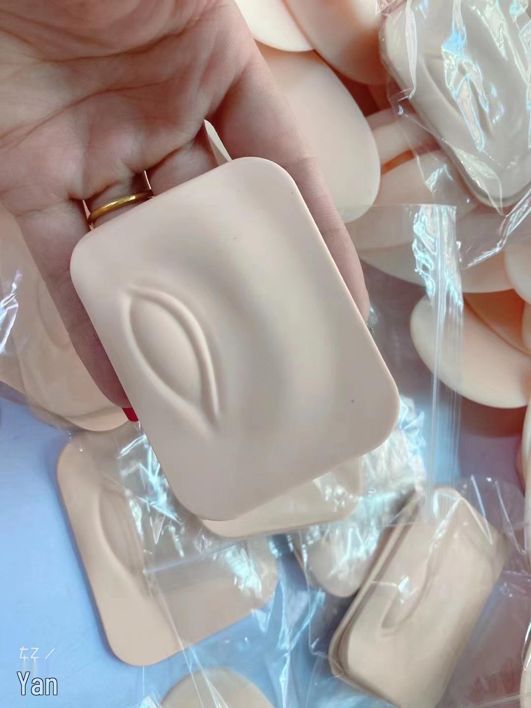 

3D Силиконовая тренировочная кожа для микроблейдинга бровей, век и губ