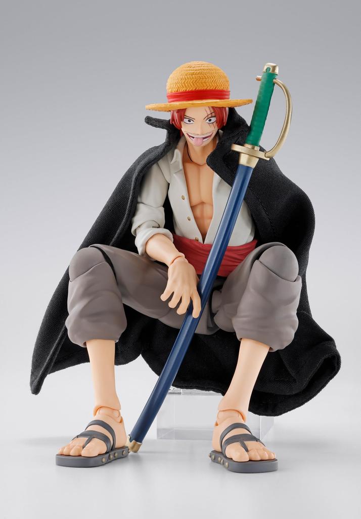 TAMASHII NATIONS - ONE PIECE - Shanks & Monkey D. Luffy - Childhood - S.H.Figuarts Action Figure