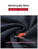 Middle-aged & Elderly Men's Thickened Velvet Knit Sweater Faux Two-Piece