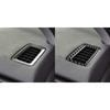 Real Carbon Fiber Car Accessories Dashboard Air Vent Modified Cover Soft Sticker For Honda Accord 9th Gen 2014 2015 2016 2017