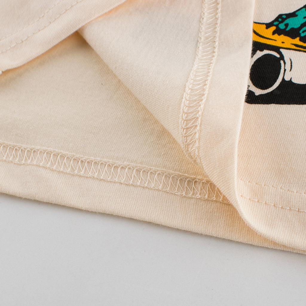 Unisex Baby T-Shirt Cotton Cute Cartoon  Pattern Tops For 1-7 Years Old