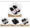 Jujia Autumn/Winter Warm Cotton Open-Toe Slippers for Men and Women