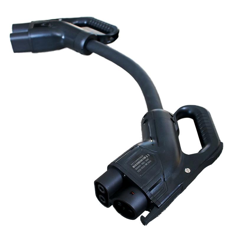 CCS2 to CCS1 EV PHEV Charging Cable DC Quick Charger Combo CCS 2 to CCS Combo 1 Plug Adapter With 0.5m EVSE Cable 1000V DC 150A