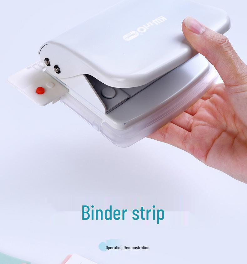 Kede You Manual A4 Ten-Hole Punch for Ring Binders