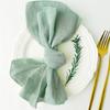 50pcs Cloth Napkins 100% Cotton  Gauze Fabric 30x30cm For Wedding Party Birthday Tea Towel Table Baby Shower Christmas Napkins