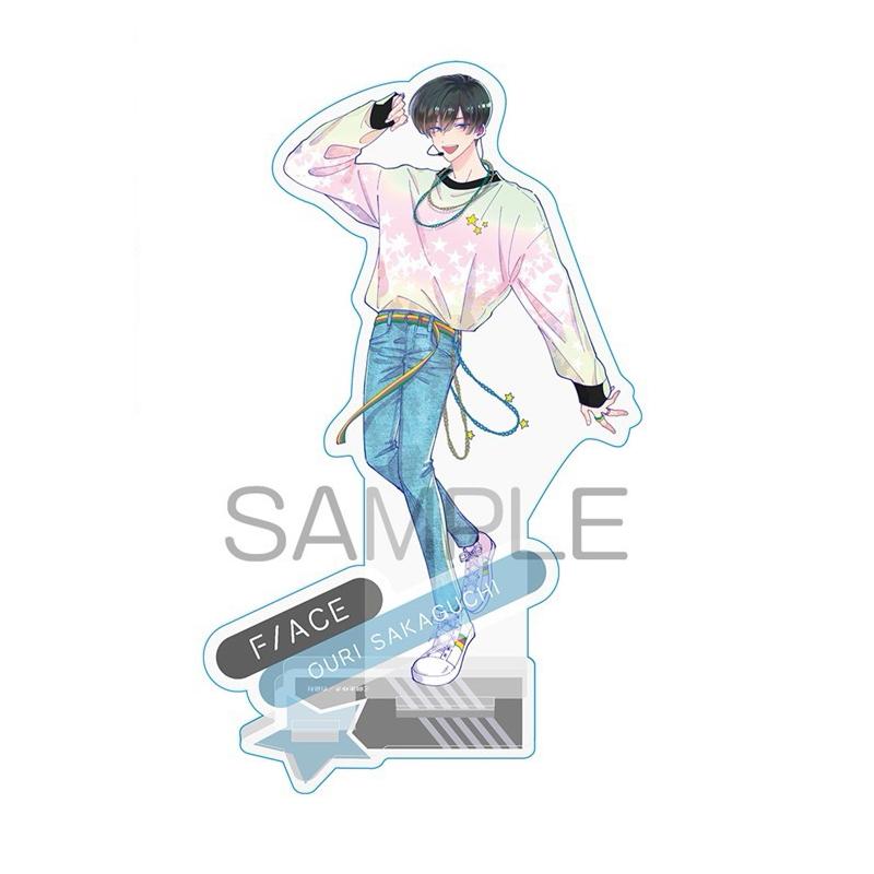 Tamon's B-Side Acrylic Standee High Transparency Tamon Fukuhara Ouri Sakaguchi Desktop Ornament Anime Fan Keychains Collectible