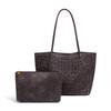 New cross-border hand-woven bag with large capacity, fashionable underarm bag, autumn and winter frosted vintage shoulder underarm bag