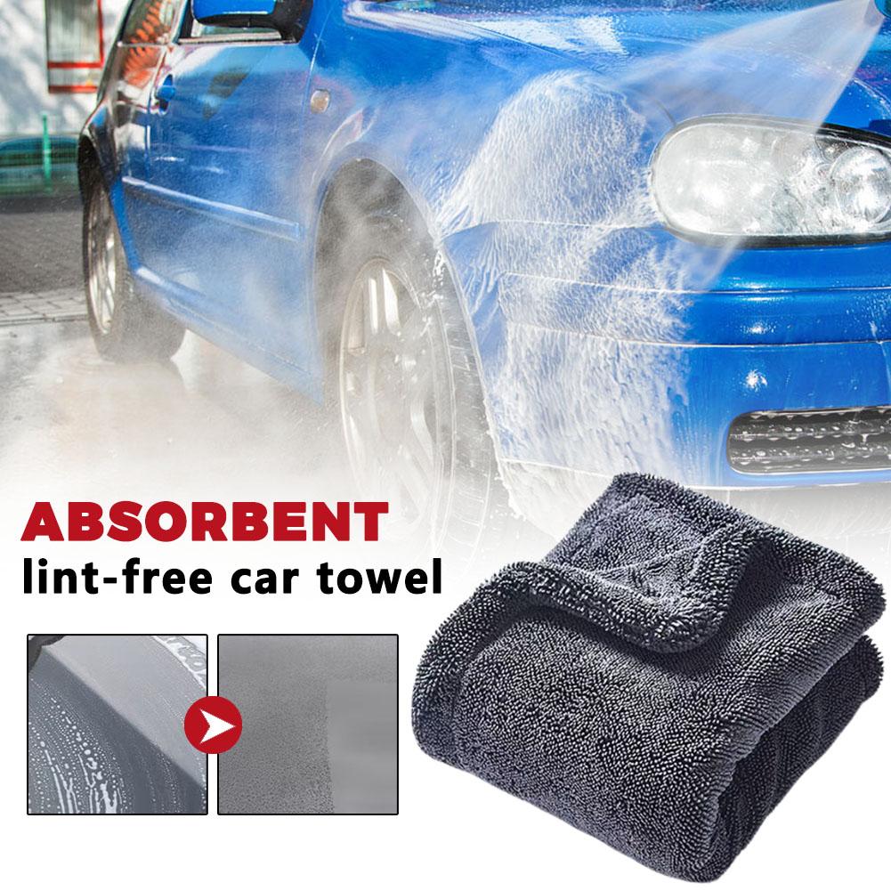40x60cm Detailing 1200GSM Car Wash Microfiber Towel Car Cleaning Drying Auto Washing Cloth Micro Fiber Rag Car Accessories
