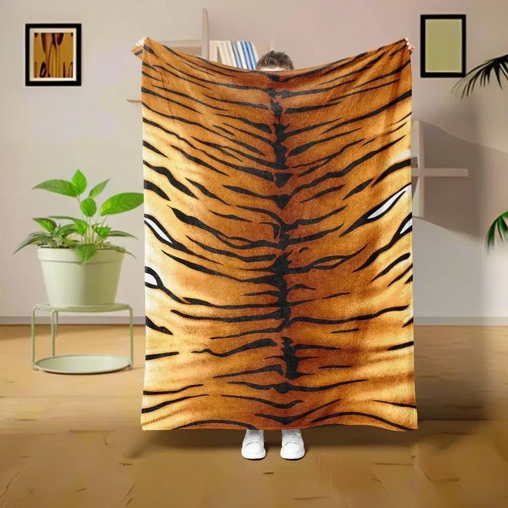 Cute Cat Print Flannel Blanket Love cat Family Blanket Throw Home Sofa Lunch Break Blankets Children Student Blankets Nap Gifts