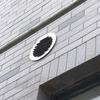 Elegant Round Sturdy Stainless Steel Soffit Ventilation Grille with Builts In Bathroom Home Accessory for Apartments