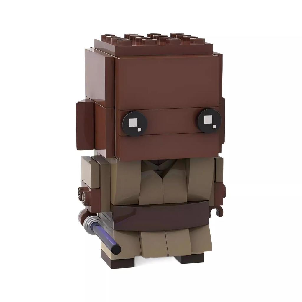 GSBAN Space MOC Wars Movie Brickheadz Figures Obi Maul Model Building Blocks Toys For Children Toy Kids Gifts Bricks