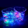 Changing Color Cup Love Heart Cup with LED Light Colorful Cups Drinking Cup Wine Cups PP Texture Suitable for Wine