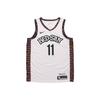 NBA City Edition Trikot, SW Fan Version, Saison 2019-2020, Brooklyn Nets, Kyrie Irving #11, Locker geschnittenes Herren-Trikot Weiß AV4622-102