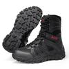 Men's High-Top Combat and Mountaineering Boots – Large Size Outdoor Hiking & Training Footwear, Special Forces Desert Style
