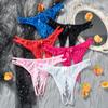 Women Lace Lingerie Transparent Underwear Panties Ladies Open Crotch Thong Sexy