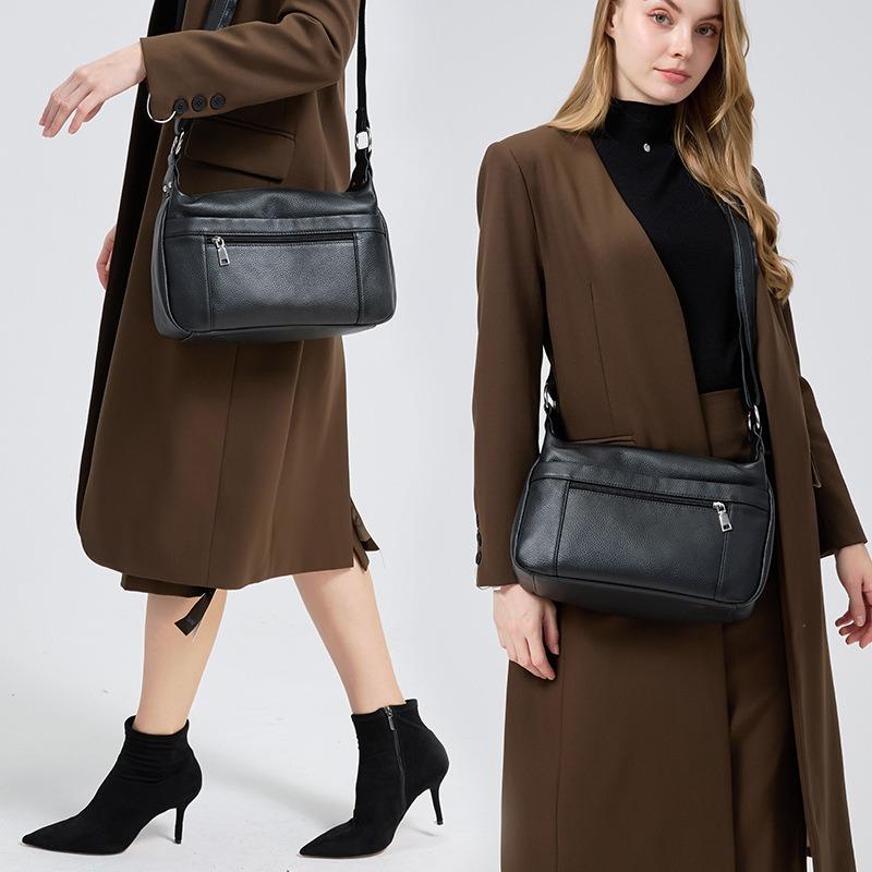 Cross-body Bag Vintage Elegant and Grandiose Middle-aged Mother Bag Simple and Versatile Business Bag for Women