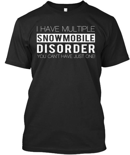 SNOWMOBILE Tee T-Shirt Made in the USA Size S to 5XL Unisex T-Shirt XL