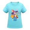 Kids Girls Anime Cartoon K-POP Rumi Zoey Mira Printed Casual Short Sleeves T-Shirt Top