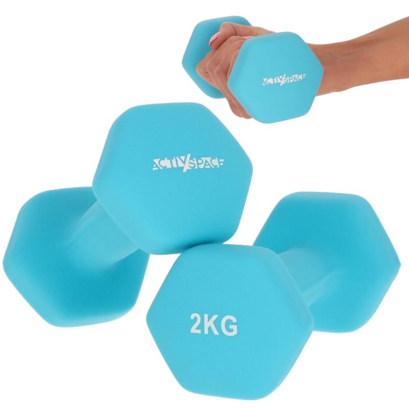 2x2kg Dumbbells for Exercises - Neoprene Weights